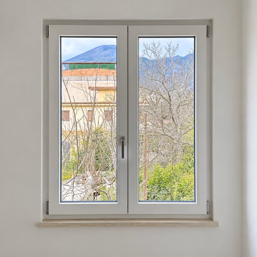 PVC: finestra a due ante
