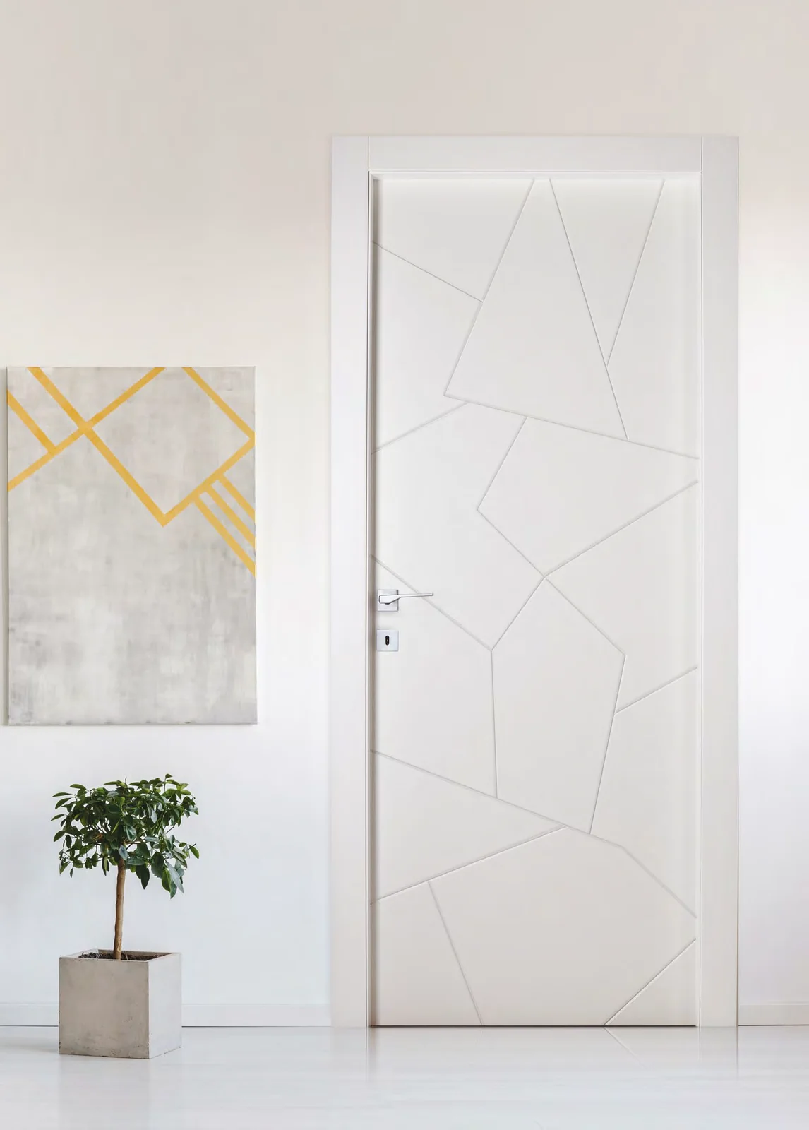 Porta interna INC 190: laccato bianco