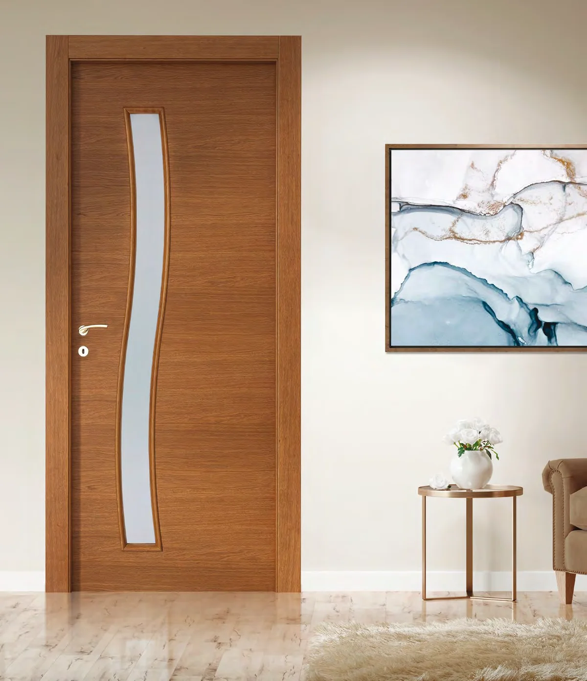 Porta interna YNCA 137: rovere mielato